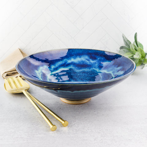 Medium Serving Bowl- Water