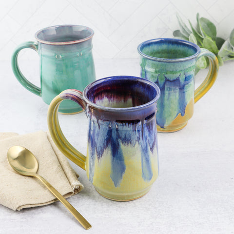 Ridge Mug- Celadon