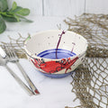 5" Round Bowl- Blue Crab