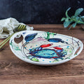Oval Scoop Server- Bay Crab