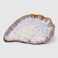 Large Oyster Plate- Abalone