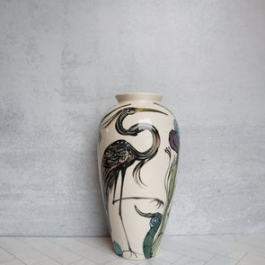 Medium Vase- Heron
