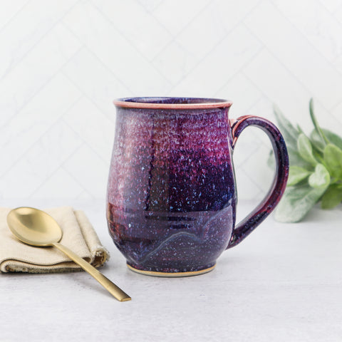Wide Mug- Purple