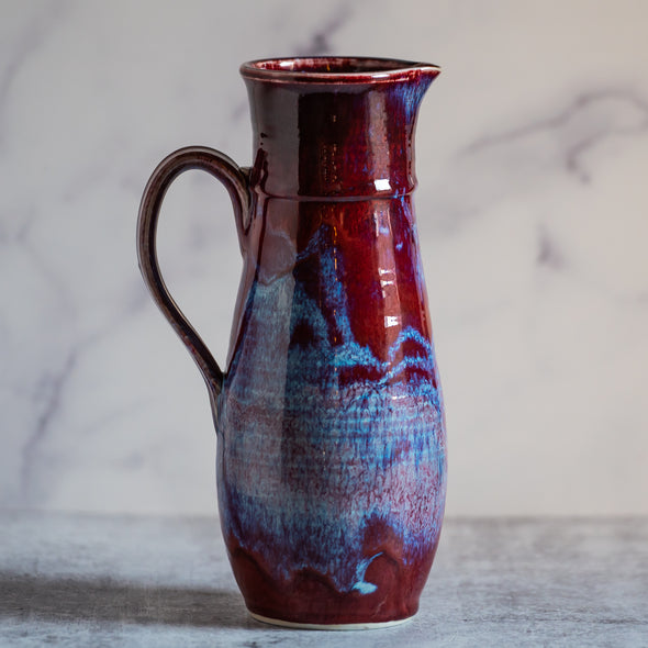Small Pitcher- Runny Red