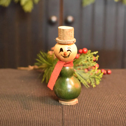 Tiny Pinewood Snowman