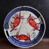 Large Round Tray- Blue Crab